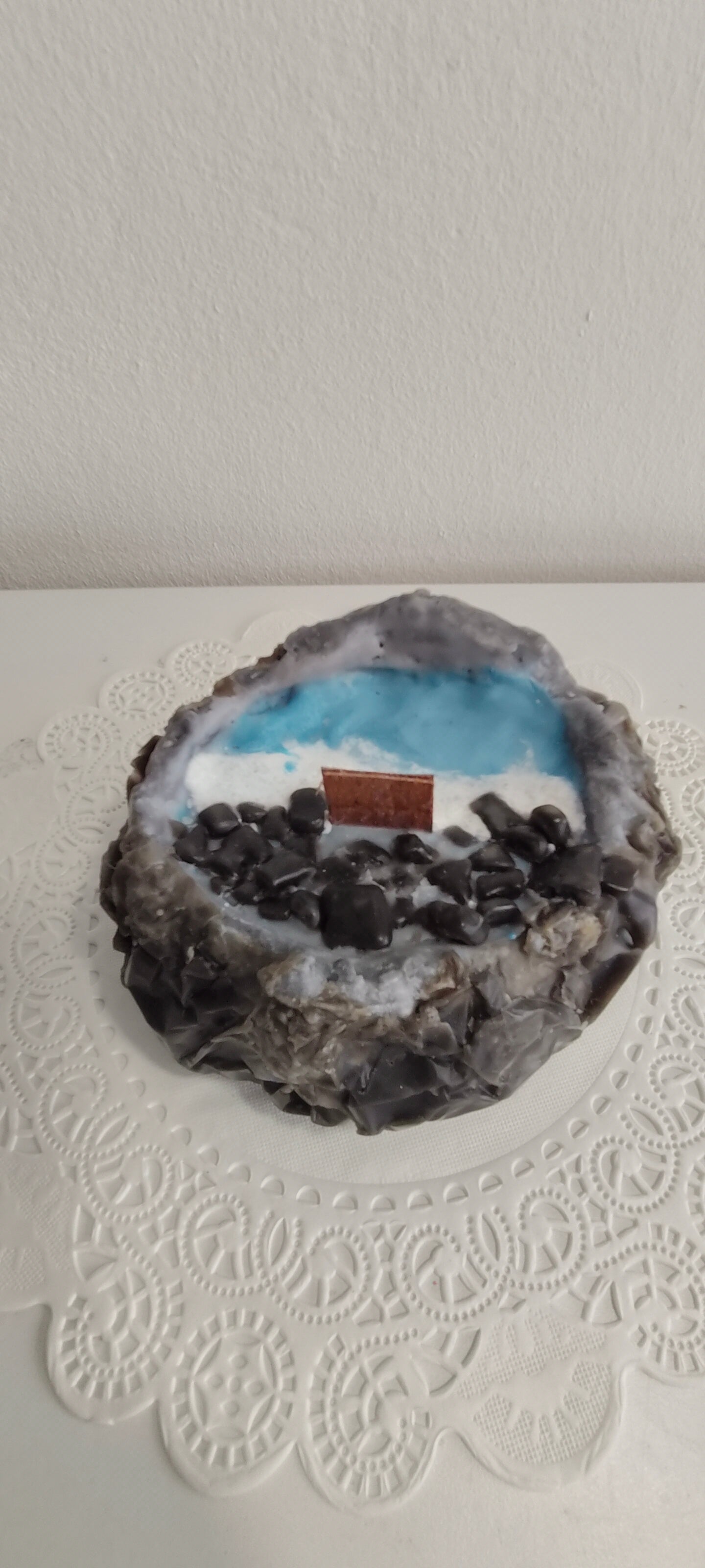 Vela Decorativa Callado Tinerfeño – Edición Océano