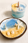 Vela Playa Tenerife en Recipiente de Coco