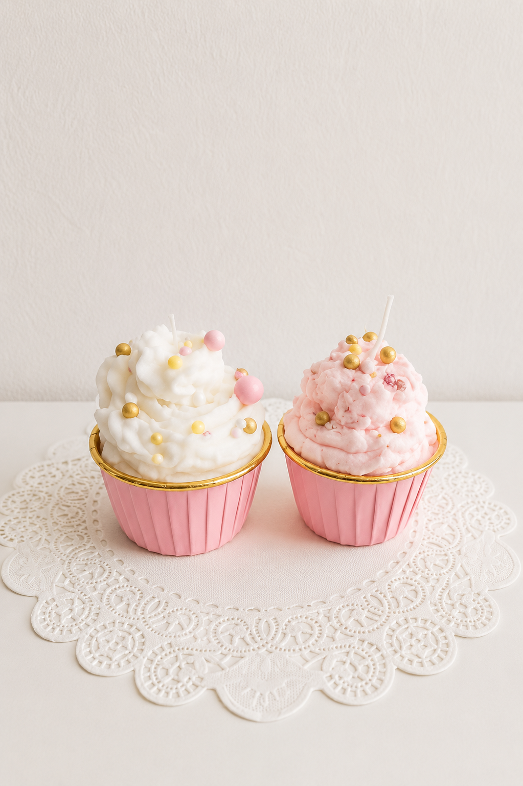 Vela Artesanal Cupcake